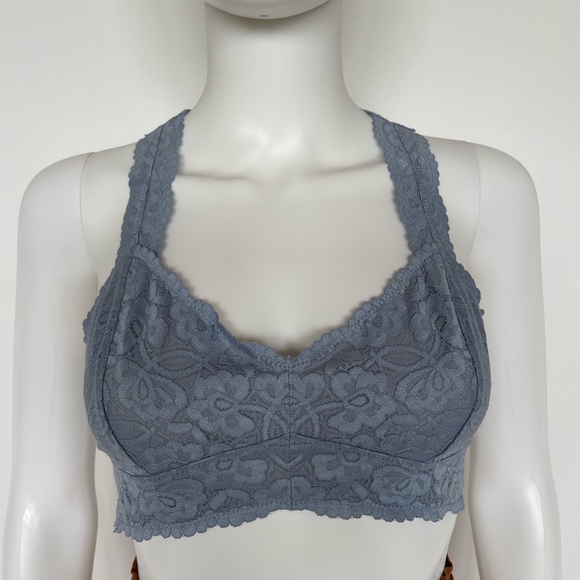 Free People Gallon Racerback Bralette Fall Frost - Picture 3 of 4
